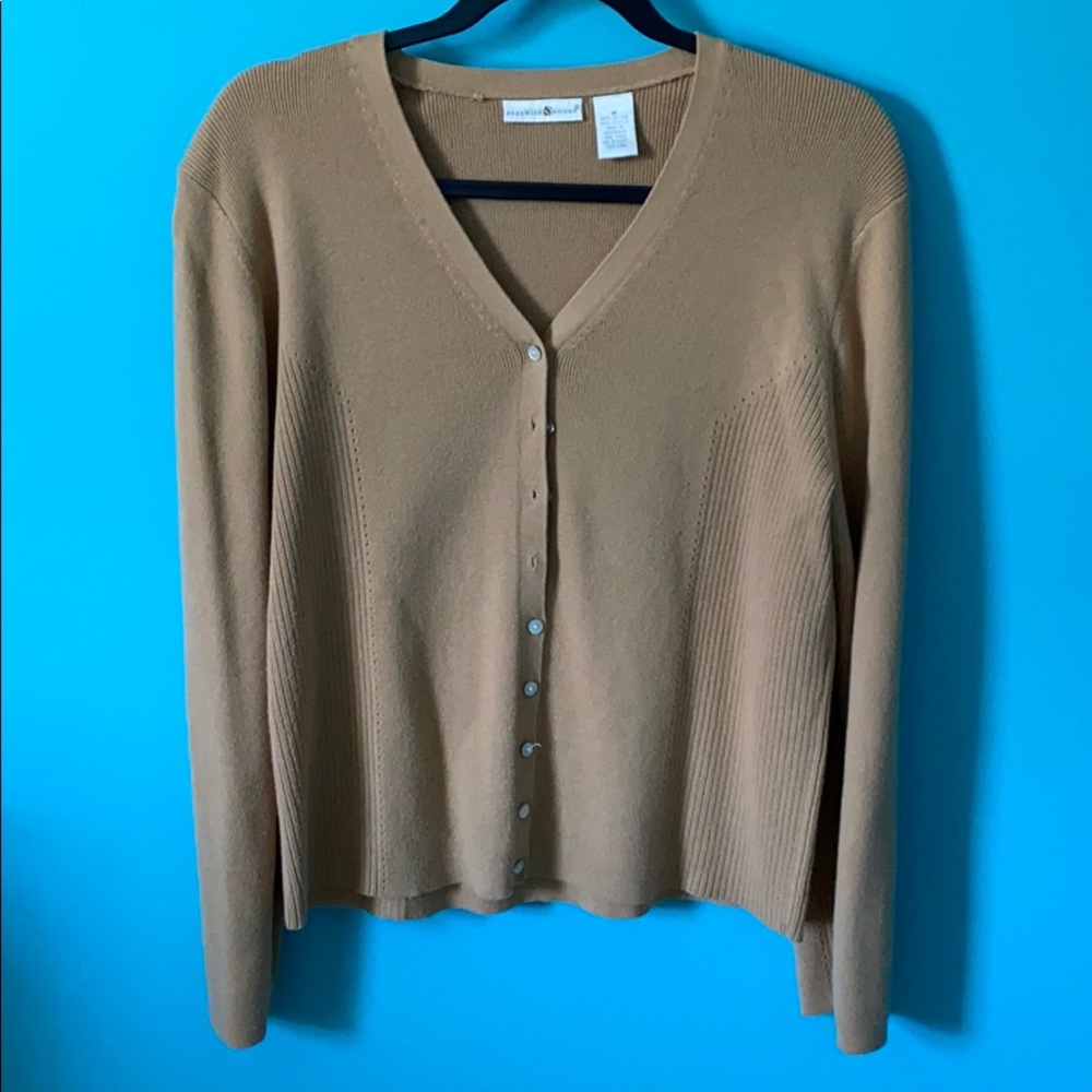 Tan Cardigan